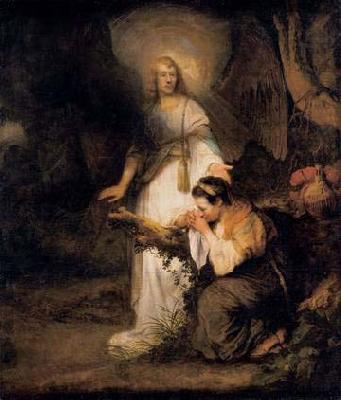 Carel fabritius Hagar and the Angel oil painting image